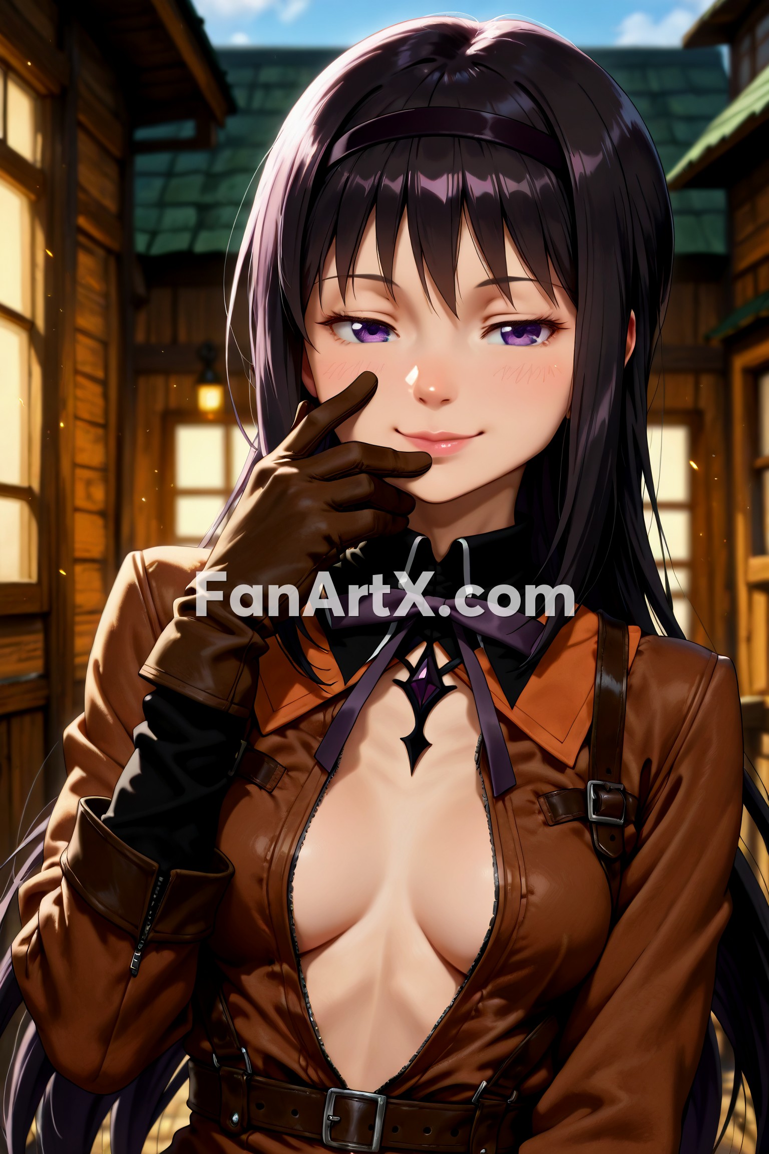 Akemi Homura Puella Magi Madoka Magica Fanart 5284089